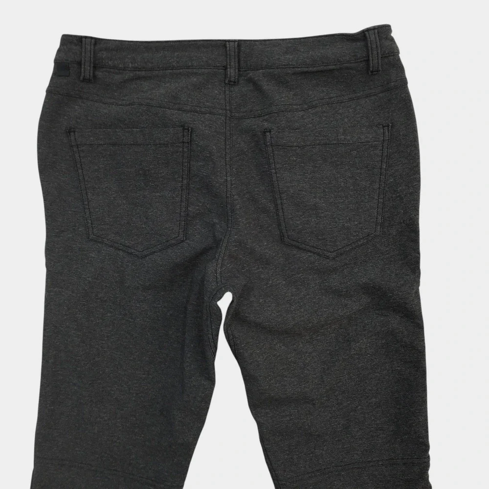 Lululemon ABC Pant Slim Mens 31 Tech Canvas Gray 5 Pocket Stretch Trousers